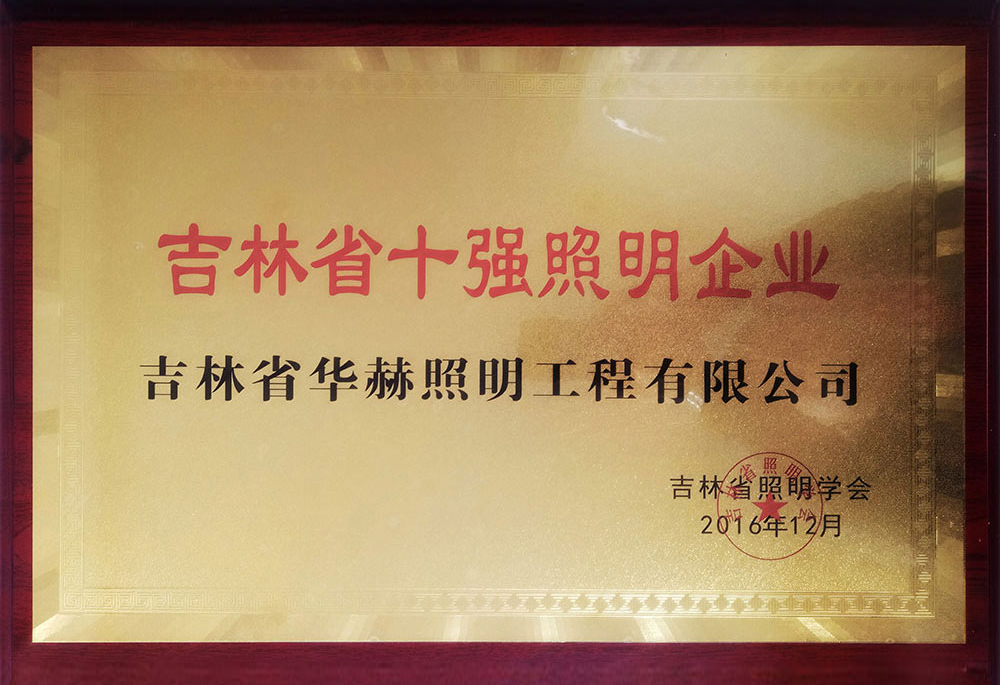 公司荣誉
